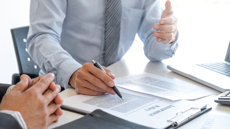 Incomplete Life Insurance Application Submitted To An Insurer