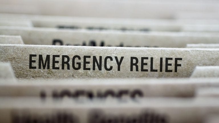 Emergency Debt Relief Program Credit Card