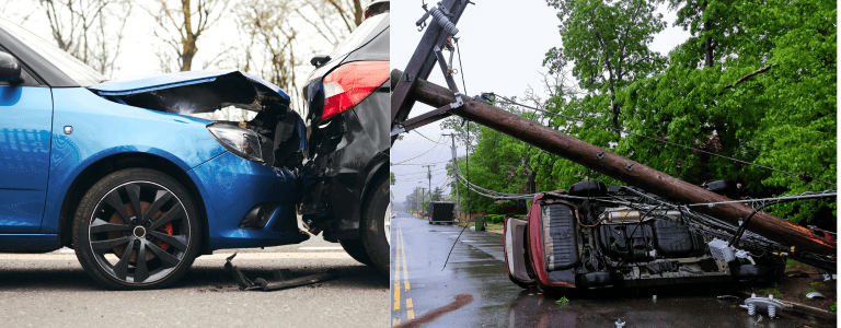 comprehensive vs collision